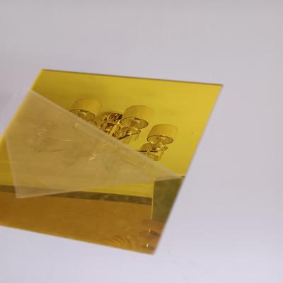 Gold Mirror Acrylic Panel